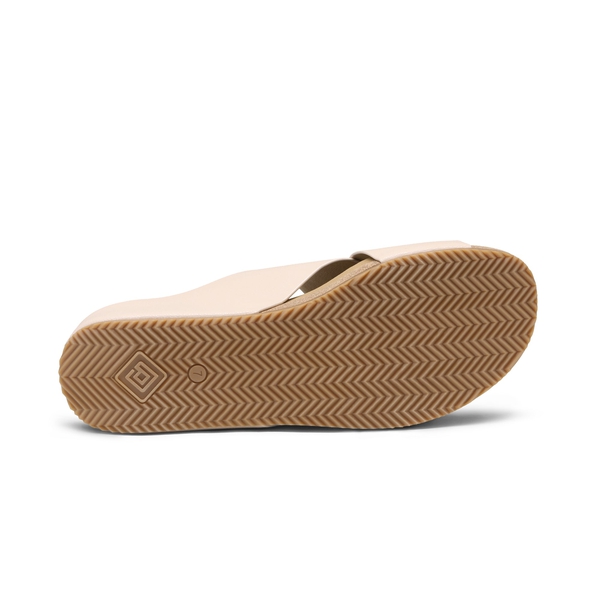 Platform Criss-Cross Flat Sandals - PINK PU - 5